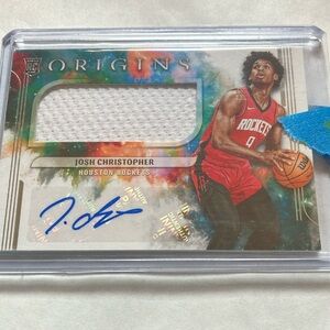 2021-22 Origins Josh Christopher Houston Rockets Basketball Rookie Card RC 🚀